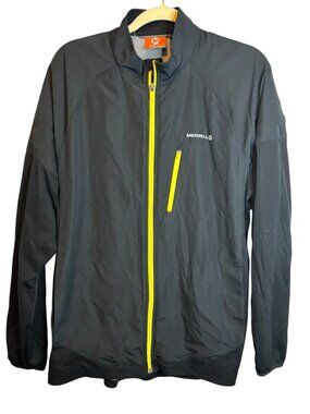 Merrell Jacket Men's XL Resister Athletic outdoor Hiking Trail Running Black